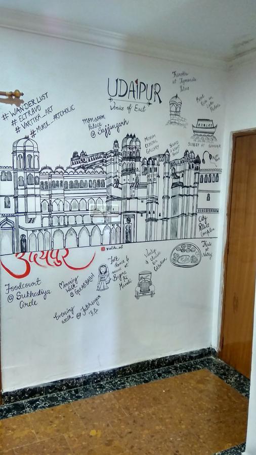 Eltravo - Hostel Udaipur Luaran gambar